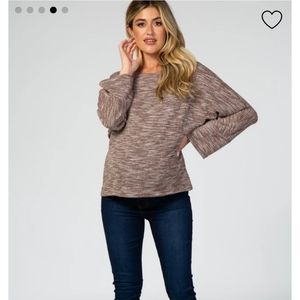 Pinkblush Maternity sweater NWT